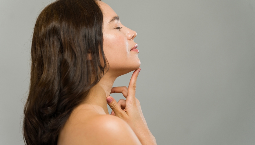 Face tite double menton